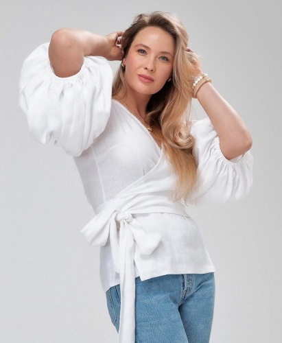 Bella Linen blouse