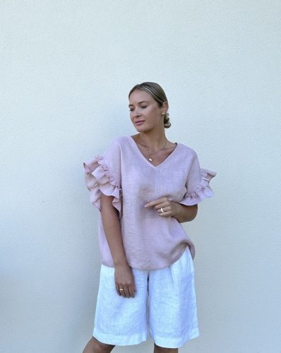 Linen blouse Magnolia