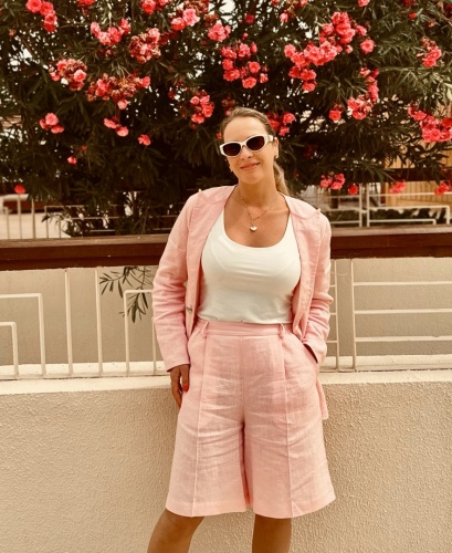Alyssa linen shorts