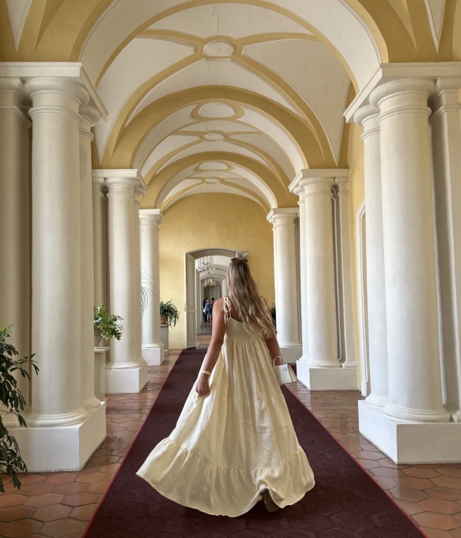 Linda maxi Linen dress