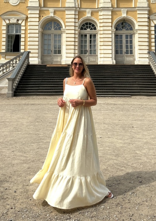 Linda maxi Linen dress