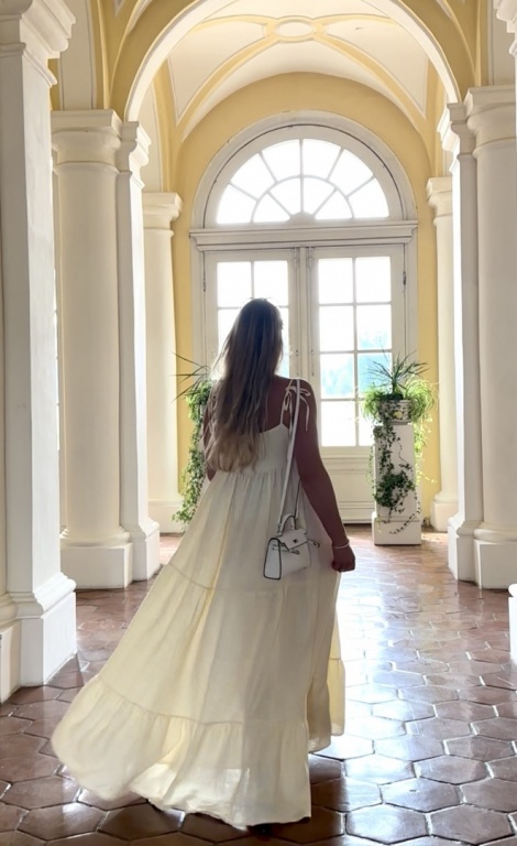 Linda maxi Linen dress