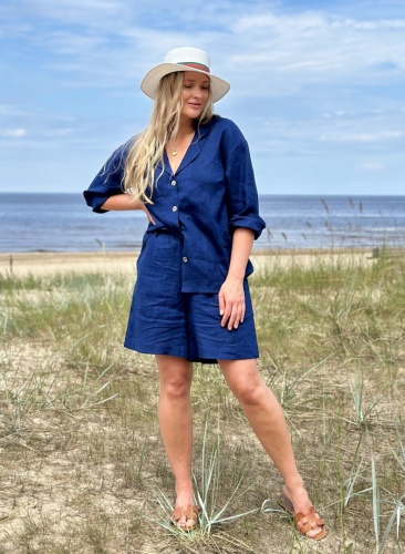 Alyssa linen shorts