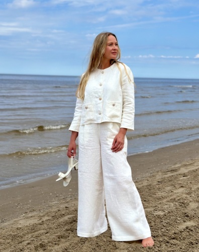 Linen blazer Olivia