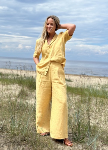 Anna linen shirt-blouse