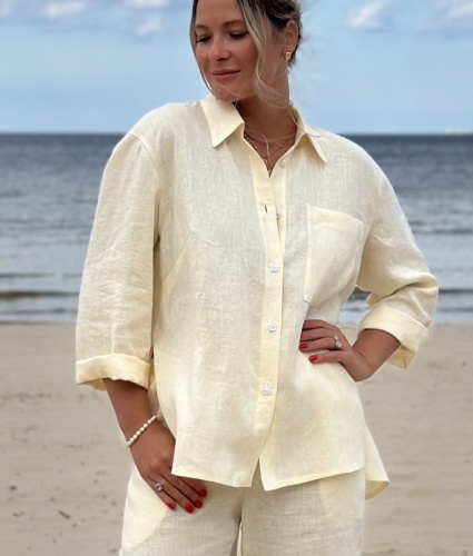 Marie linen shirt