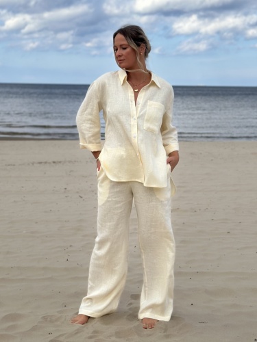 Marie linen pants