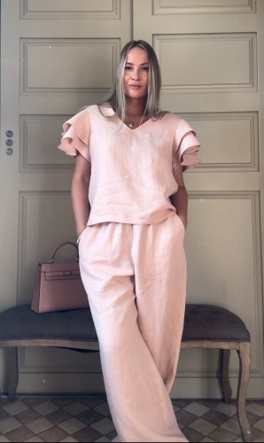 Marie linen pants