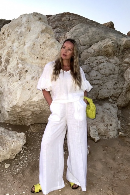 Alyssa linen pants